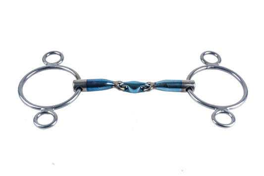 Ponygebiss 3 Ring Sweet Iron "Elliptical"