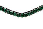 Stirnriemen "Sleek Deep Emeral"